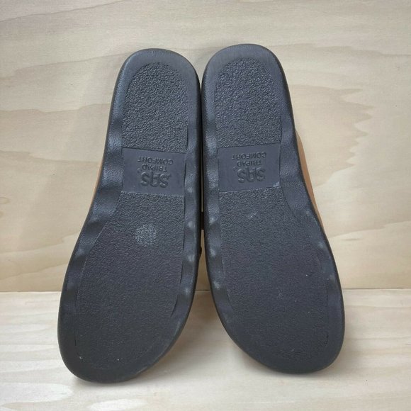 Sas Tripad Comfort Womens M9592966 Leather Buckle Brown Slide Sandals Size 10 N - Picture 7 of 8